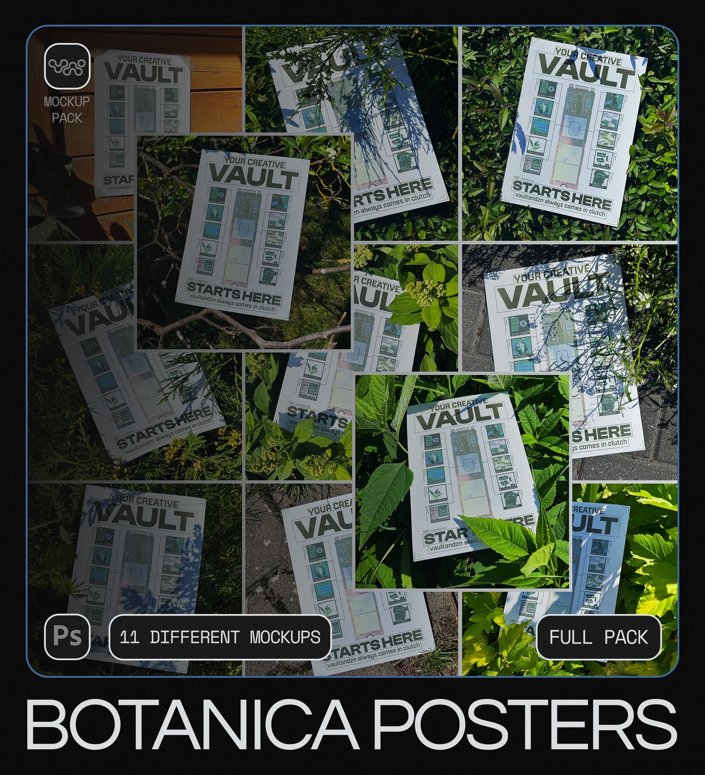 BOTANICA POSTERS - FULL vault andzn