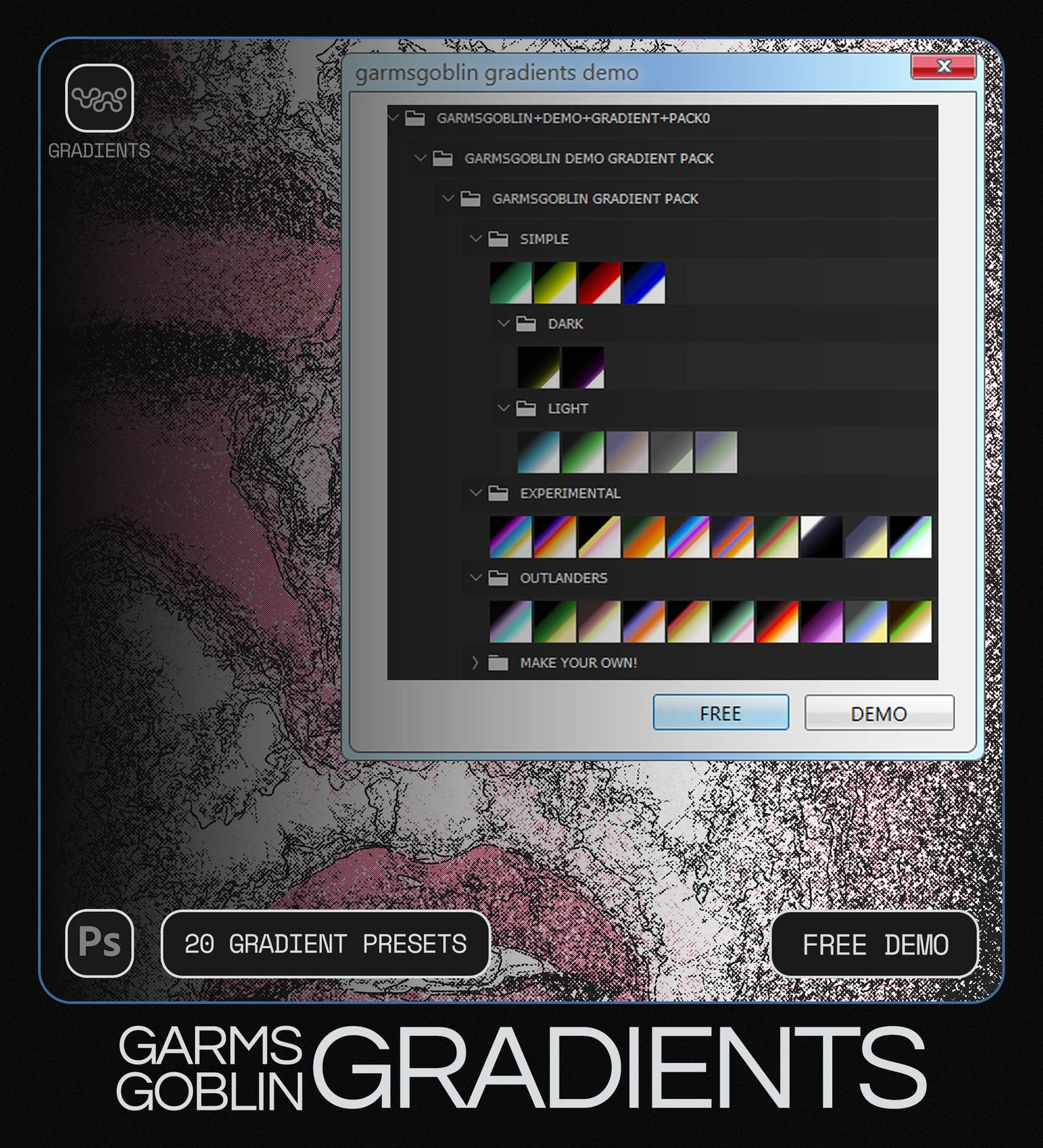 GARMSGOBLIN GRADIENT PACK - DEMO vault andzn